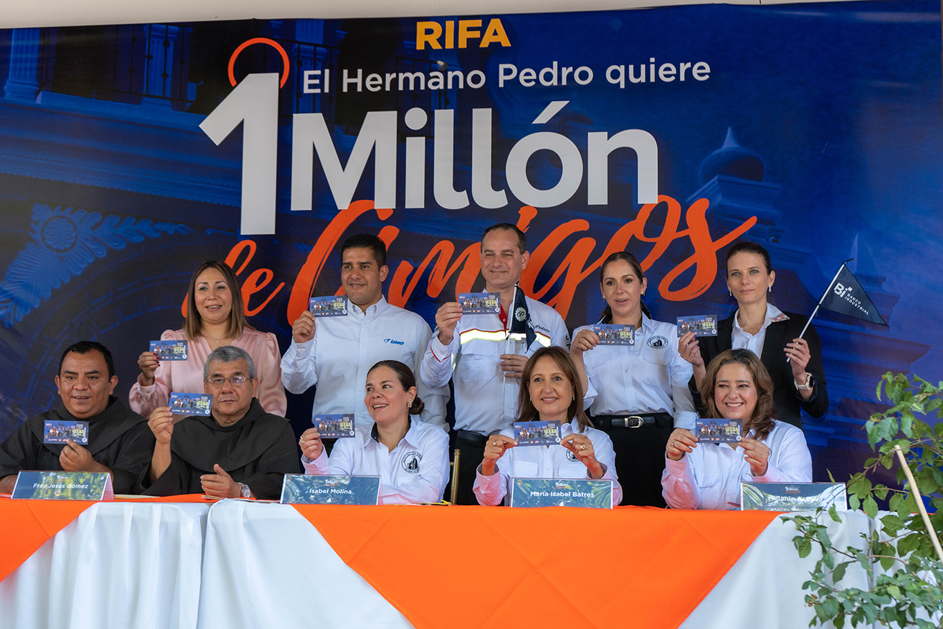 Un millon de amigos - presentacion de vales para rifa Un millon de amigos - presentacion de vales para rifa