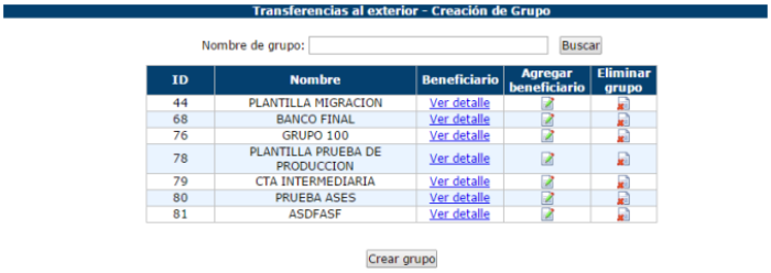 Grupo 8699