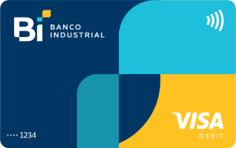 Tarjeta debito Visa Banco Industrial 2023
