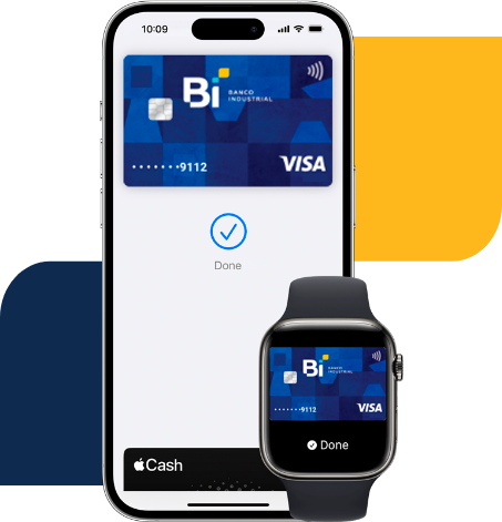 iphone apple watch apple pay banco industrial 2023
