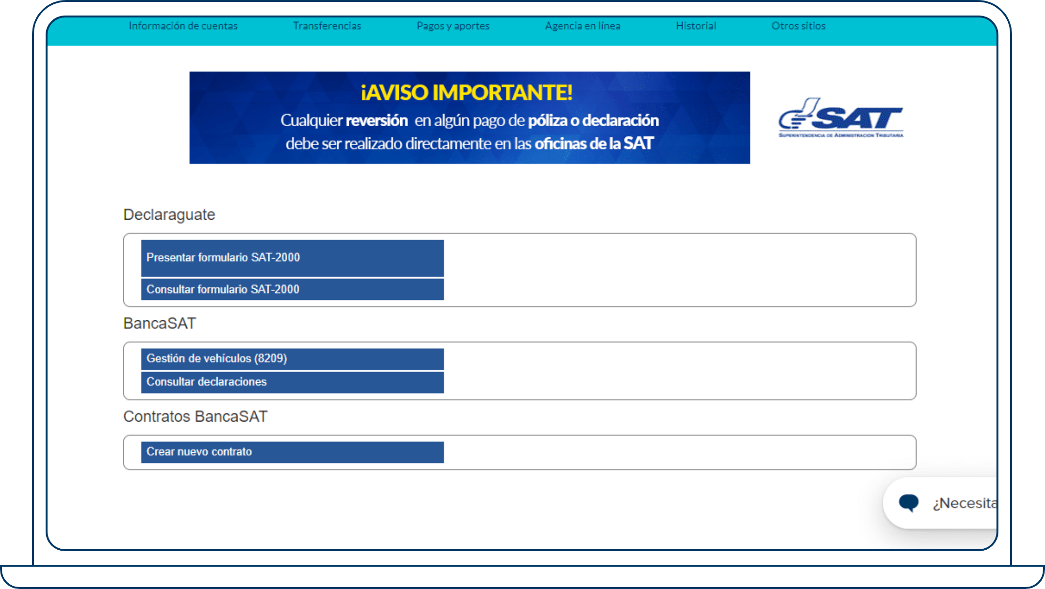 Pago de impuesto de circulación