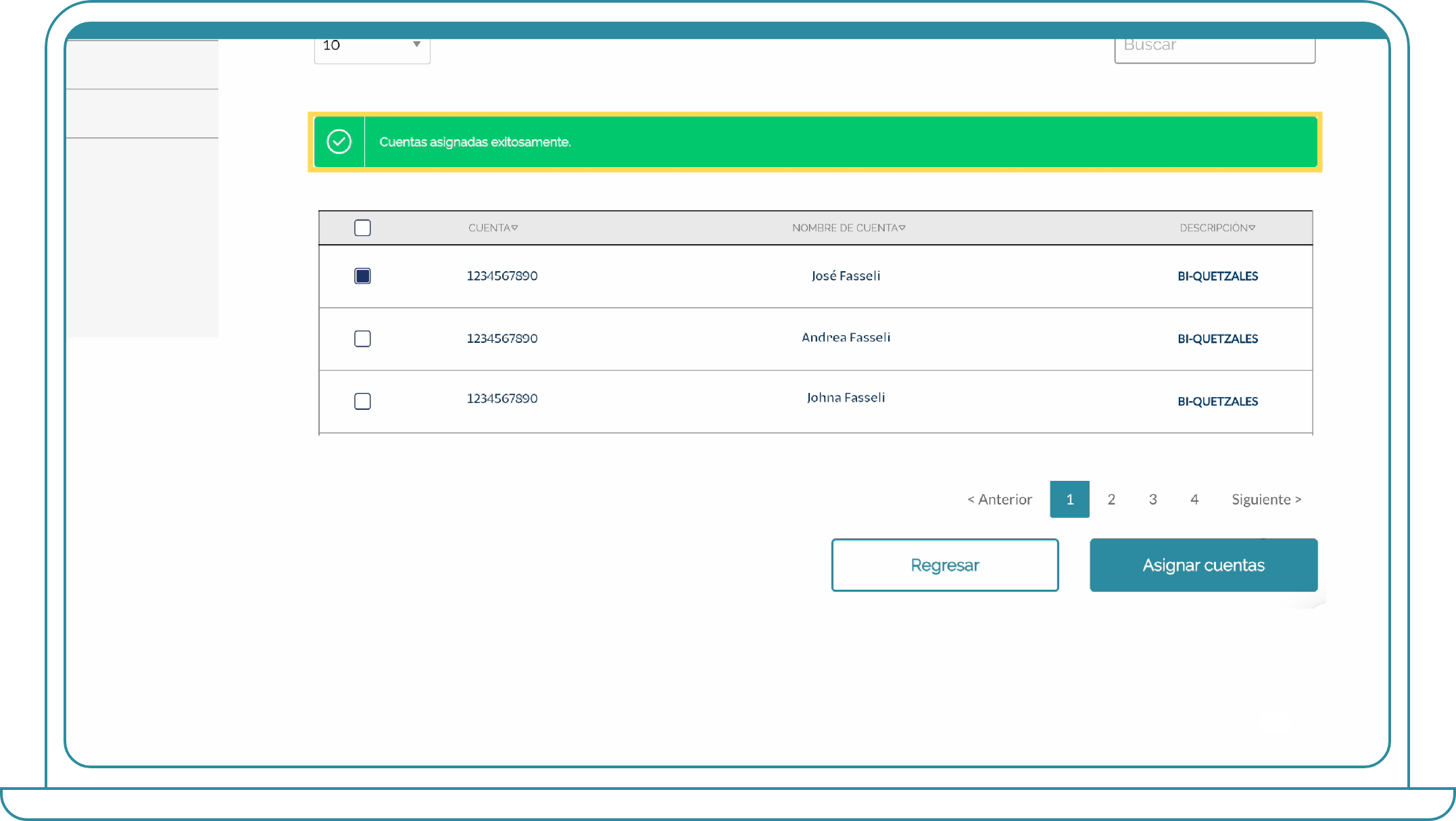 Landing - ¿Cómo asignar permisos de empresa desde Bi Banking? - Paso 4