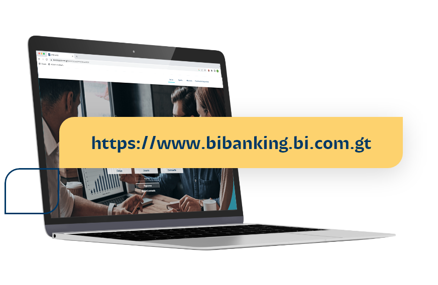 Bi Banking laptop