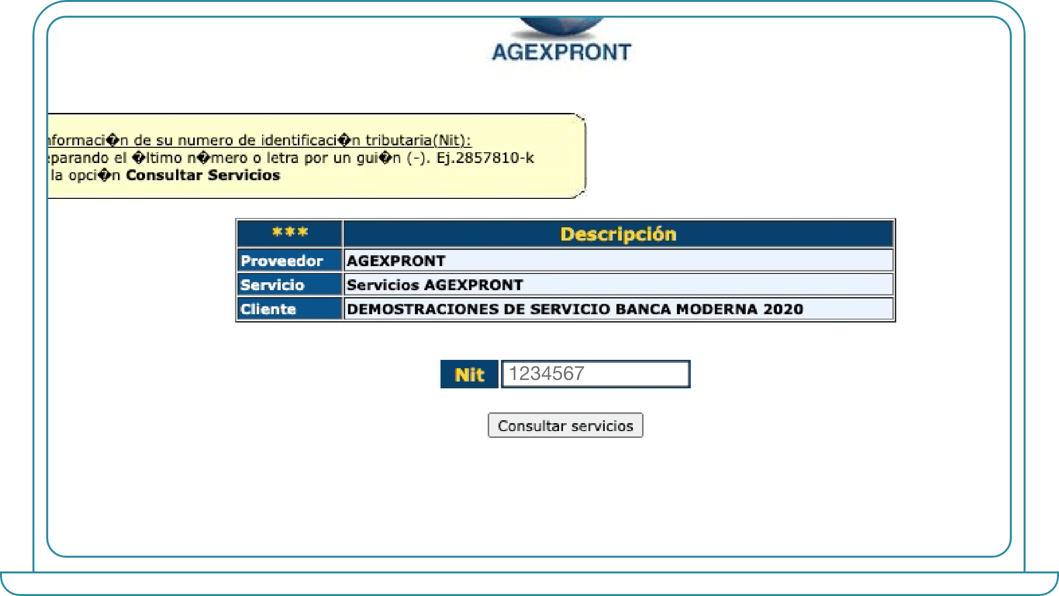 4-agexport Pago de servicios de exportación AGEXPORT