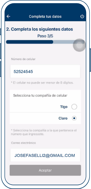 Paso 3 para promover tu usuario en app BEL