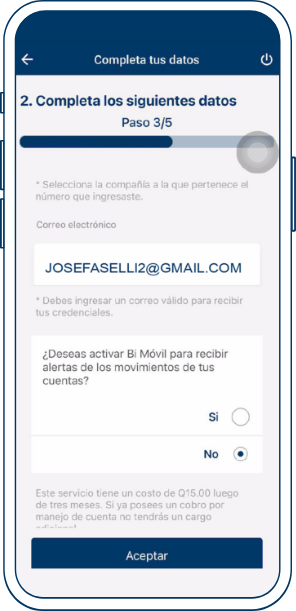 Paso 4 para promover tu usuario en app BEL