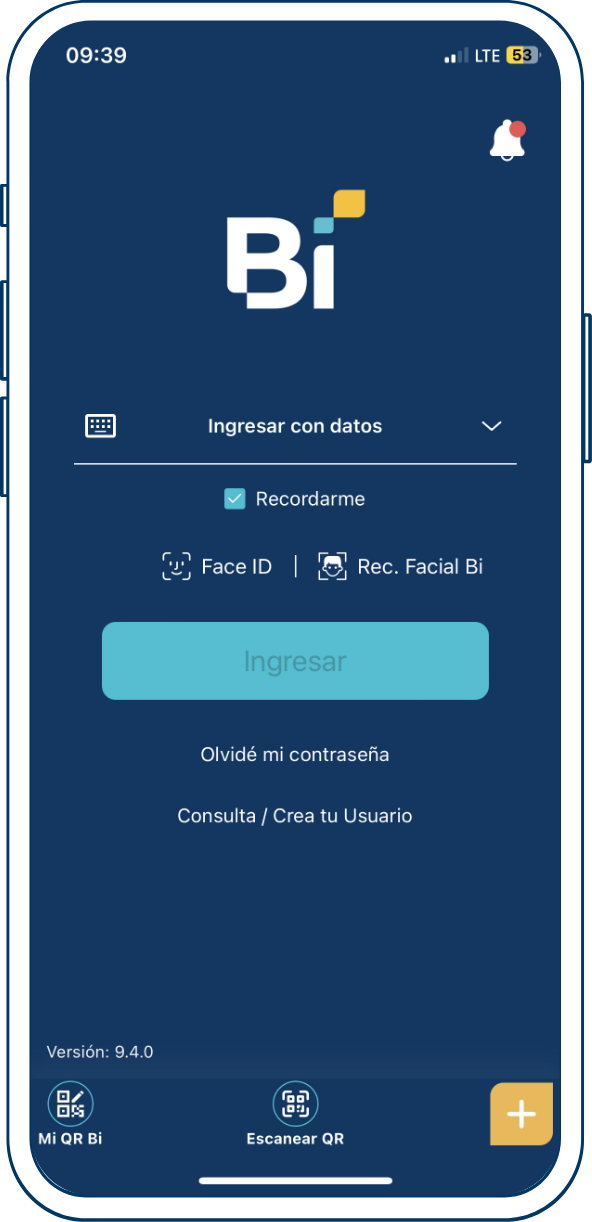 ingreso a bel app