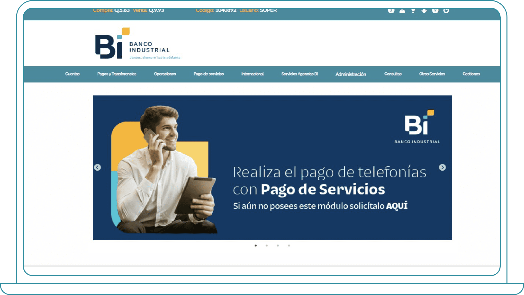 Reporte de pagos de servicios paso 1 Reporte de pagos de servicios paso 1