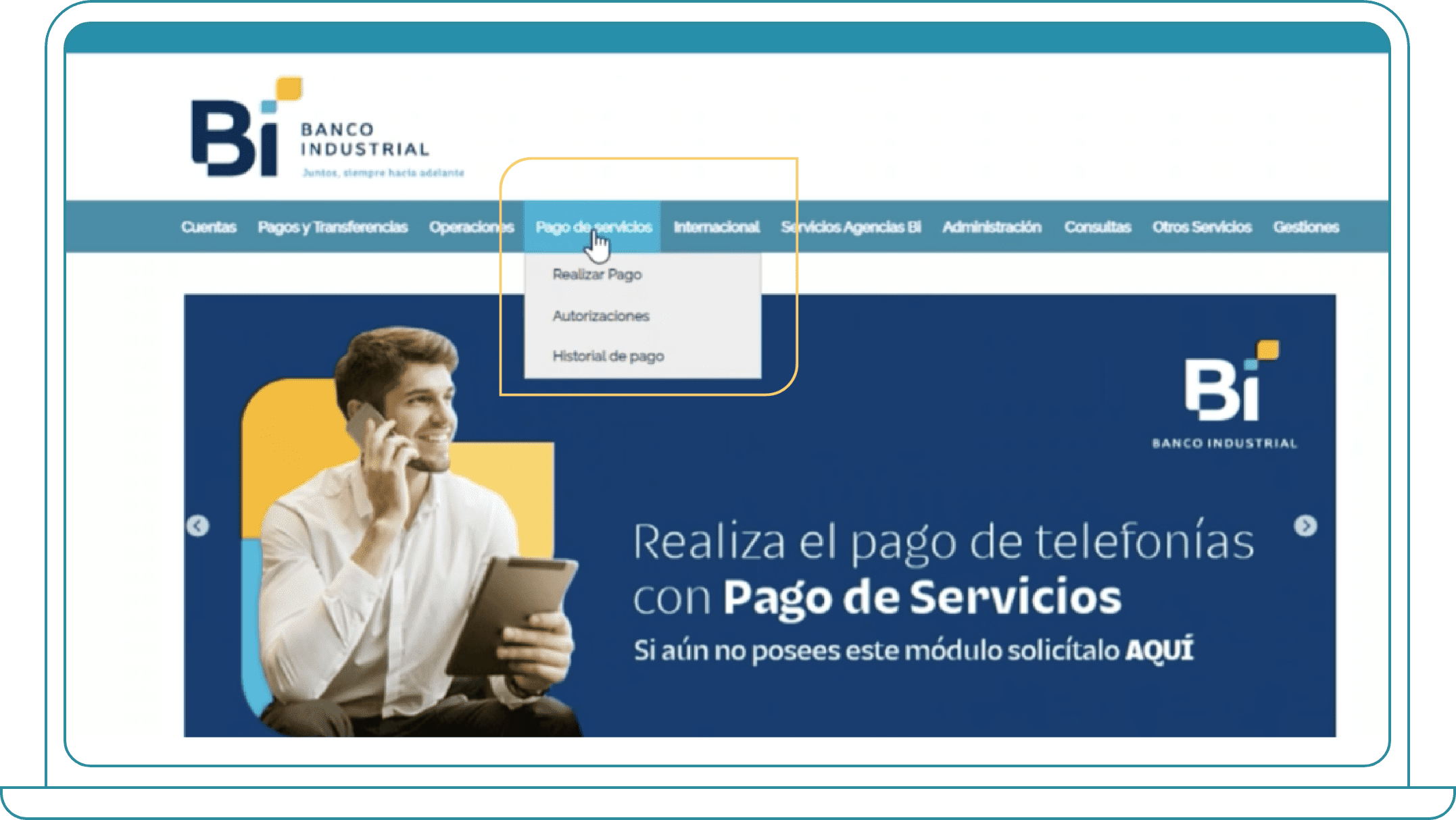Pago de servicios- Paso 02 BI Pago de servicios- Paso 02 BI