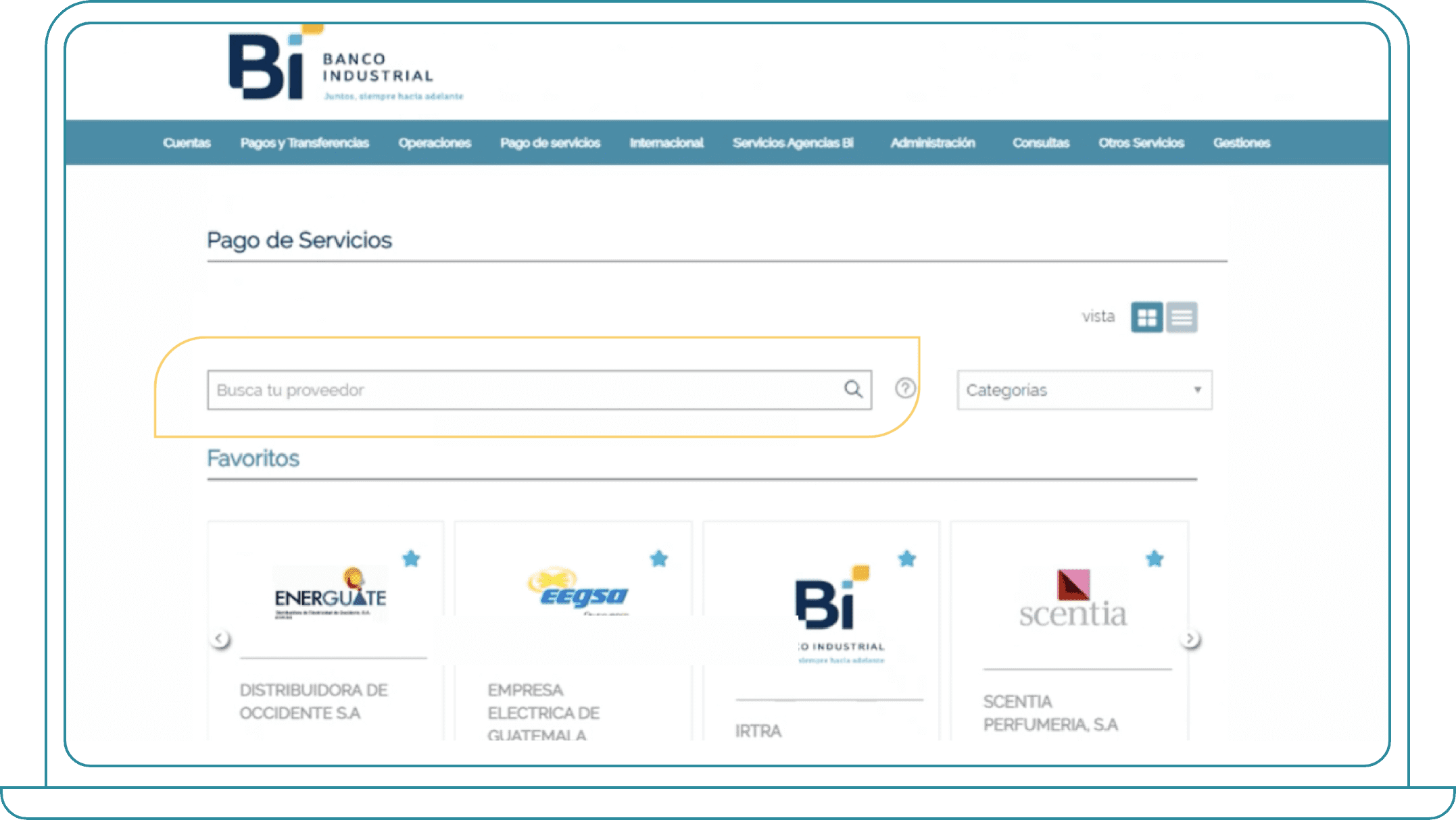 Pago de servicios- Paso 03 BI Pago de servicios- Paso 03 BI