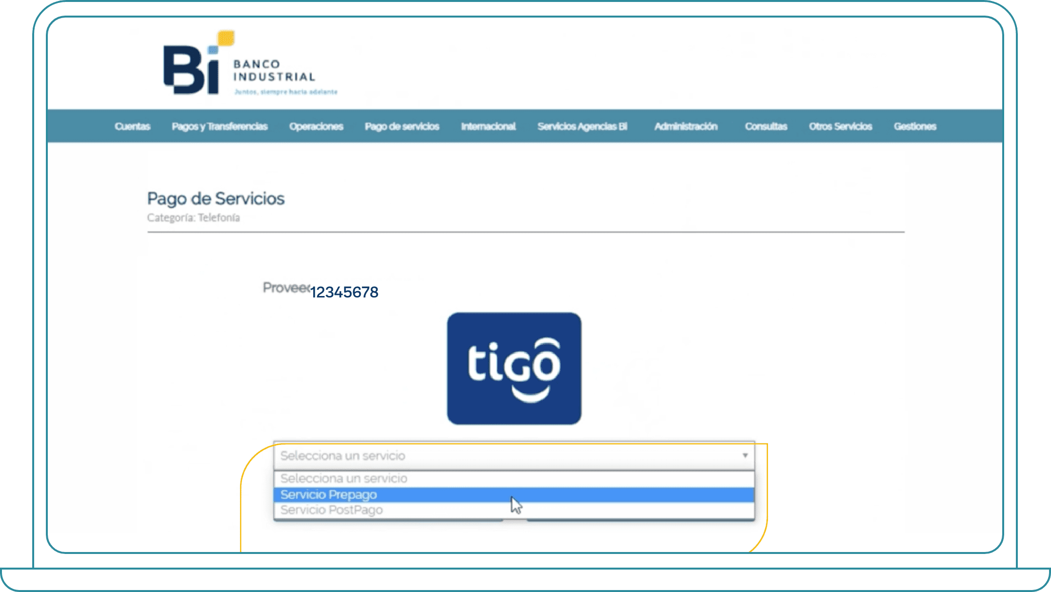 Pago de servicios- Paso 04 BI Pago de servicios- Paso 04 BI