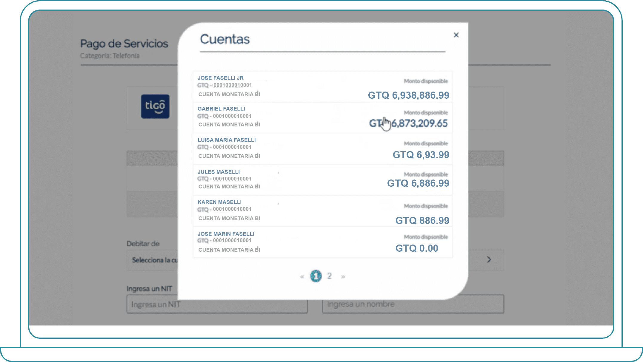 Pago de servicios- Paso 06 BI Pago de servicios- Paso 06 BI