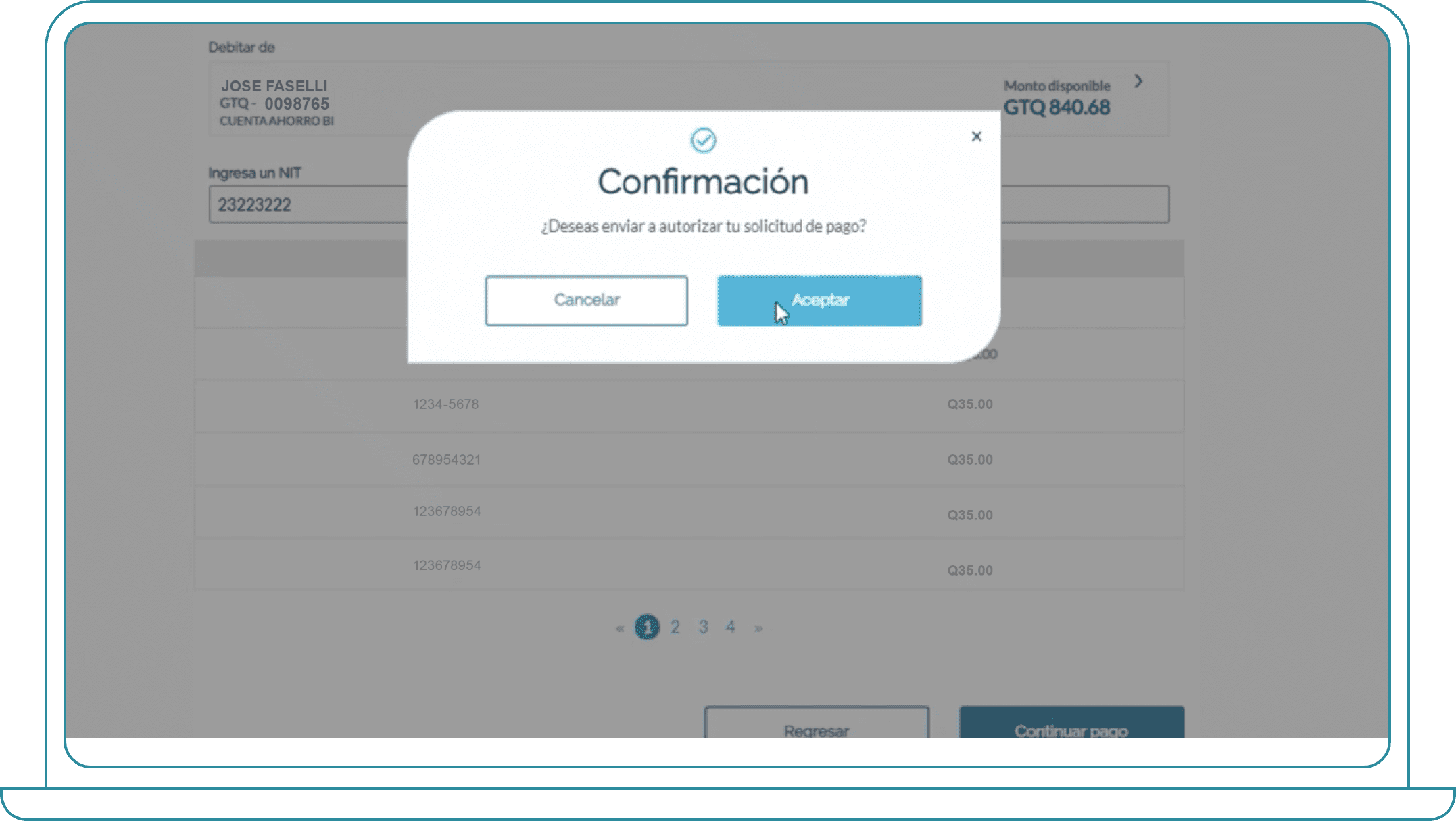 Pago de servicios- Paso 08 BI Pago de servicios- Paso 08 BI