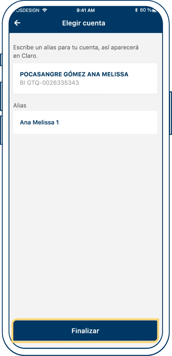Realiza tus recargas Claro Utiliza el botón de pago de Bi en Línea App, paso 6