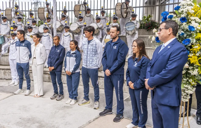 Homenaje Atletas Olimpicos