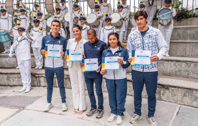Homenaje Atletas Olimpicos