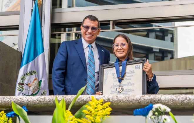 Homenaje Atletas Olimpicos