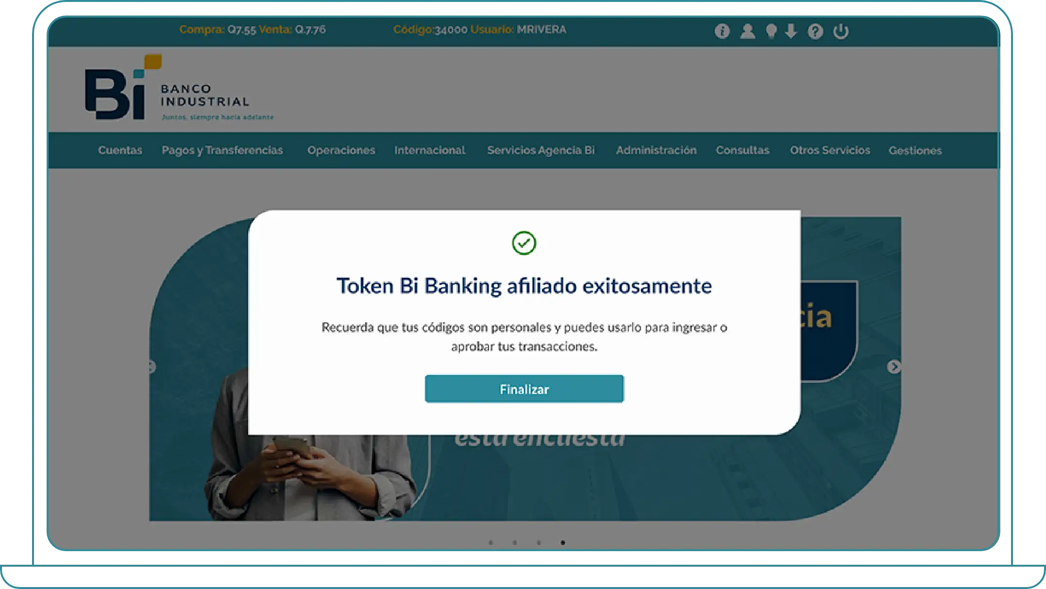 Paso 7 Token Bi Banking Paso 7 Token Bi Banking