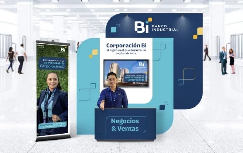 Plaza para negocios y ventas