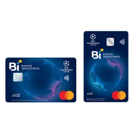 Tarjetas de Crédito que ofrece Banco Industrial: Mastercard UEFA Champions League Standard Tarjetas de Crédito que ofrece Banco Industrial: Mastercard UEFA Champions League Standard