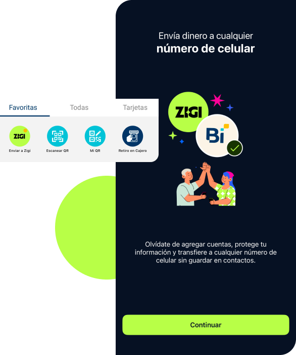 zigi desde Bi en Linea App Banco Industrial zigi desde Bi en Linea App Banco Industrial