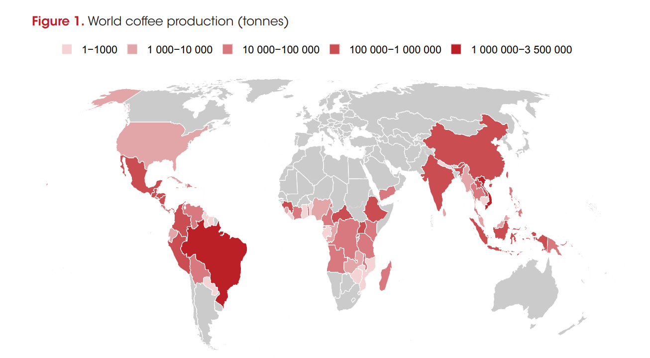 Cafe-FAO Precios del café al alza para 2025