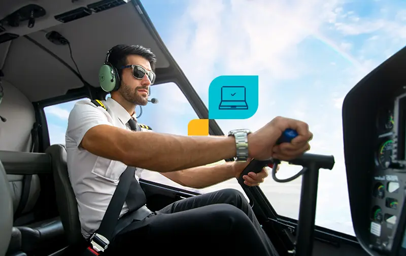 Paga tus clases de aviación desde Bi en Línea