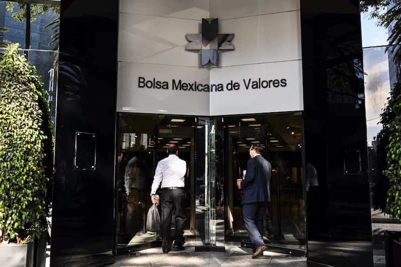 Bolsa Mexicana cae, hoy 2 de abril, antes de los nuevos aranceles de Trump