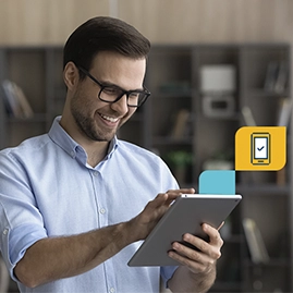 Cómo actualizar la aplicación de Bi en Línea en mi Tablet o iPad