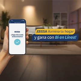 Paga tu recibo de EEGSA desde Bi en Línea y llévate una TV SAMSUNG, iPad o laptop HP Paga tu recibo de EEGSA desde Bi en Línea y llévate una TV SAMSUNG, iPad o laptop HP