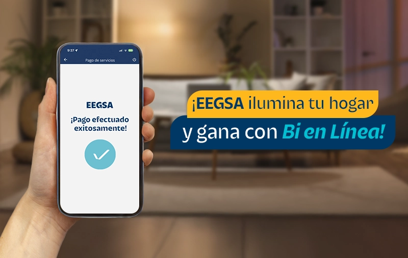Paga tu recibo de EEGSA desde Bi en Línea y llévate una TV SAMSUNG, iPad o laptop HP