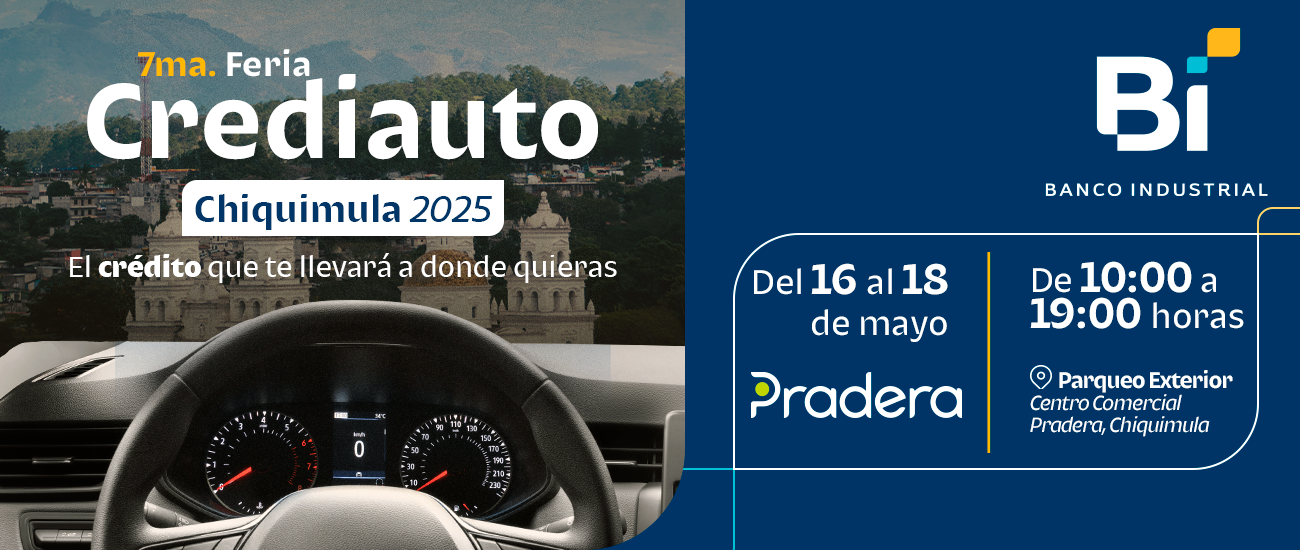 Banner Crediauto Chiquimula