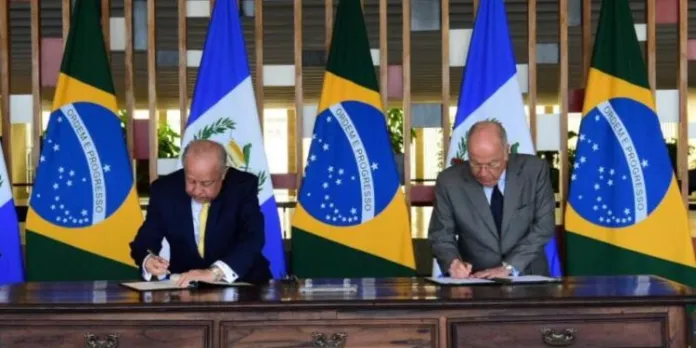 Guatemala y Brasil fortalecen cooperación bilateral durante visita oficial