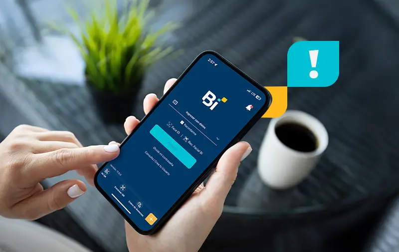 Novedades en Bi en Línea App: ¡Un menú más intuitivo para agilizar tus transacciones!