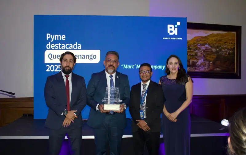 "Entre Empresarios Xela", organizado por Banco Industrial