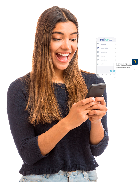 Persona usando ebigo