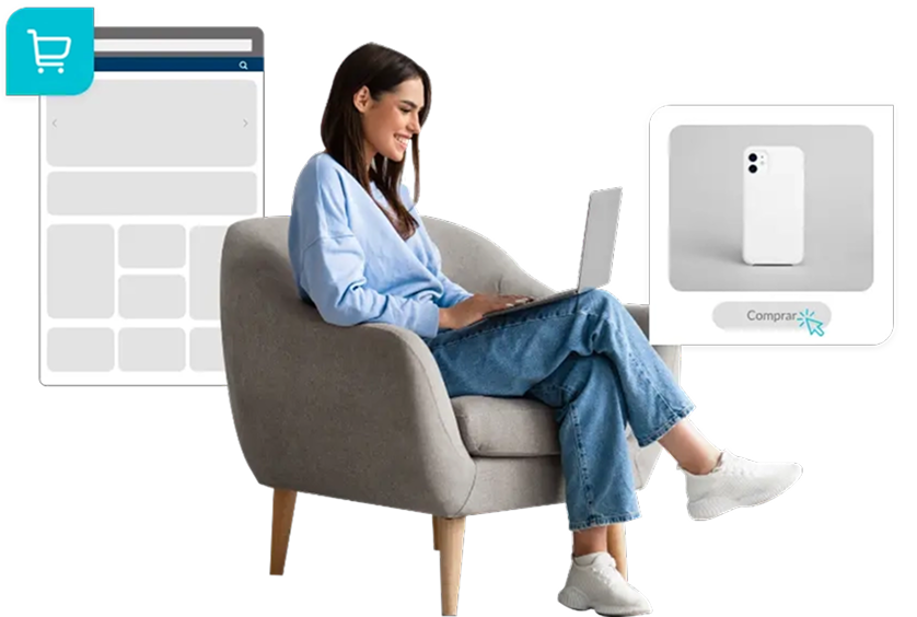 Persona usando ebimall