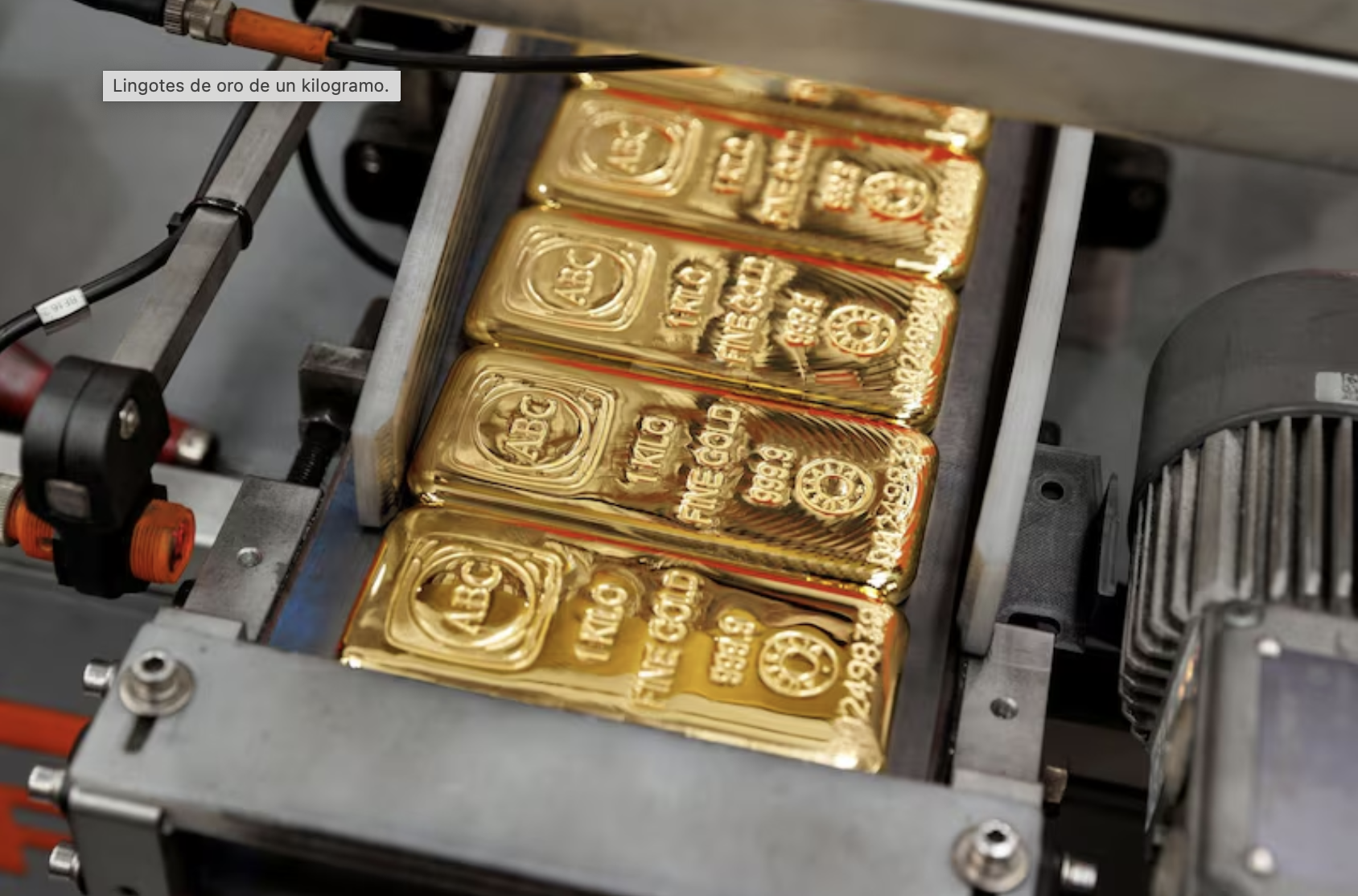 El oro se estabiliza El oro se estabiliza