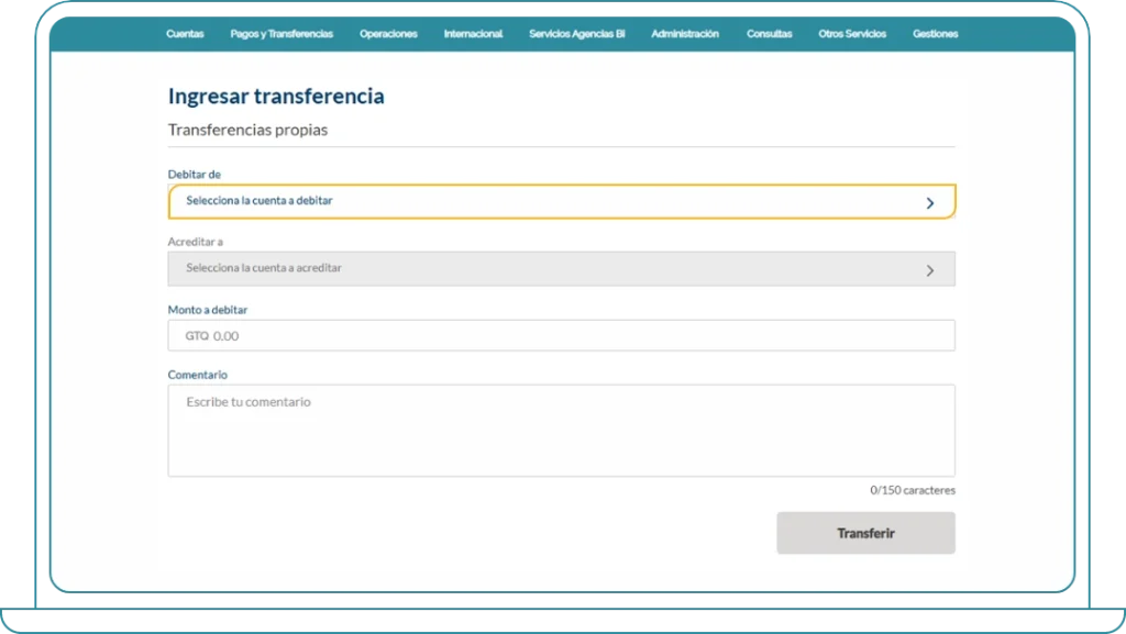 BB Transferencias propias paso 2