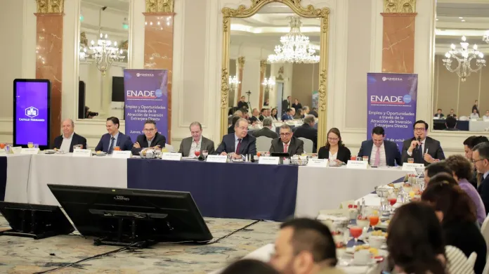 Inversores en el encuentro nacional de empresarios