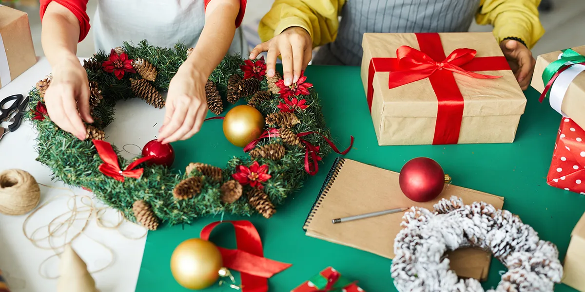 christmas workshop restaurnte Luka