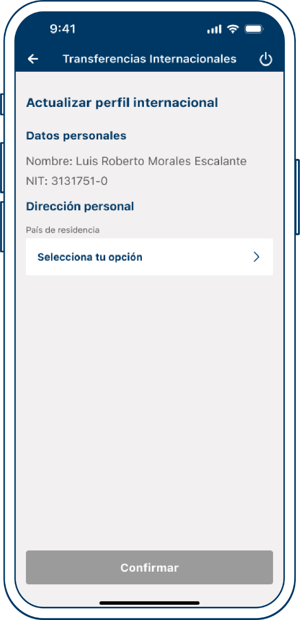 Perfil internacional