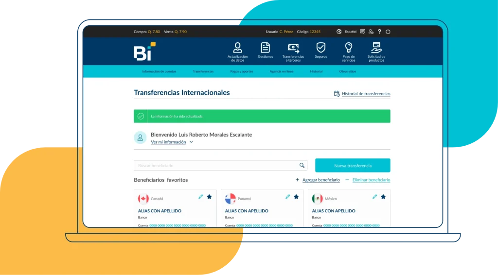 Perfil internacional paso 3