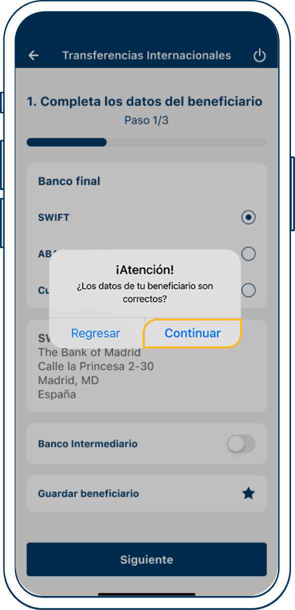 ¡Aprende a realizar Transfer encias Internacionales!