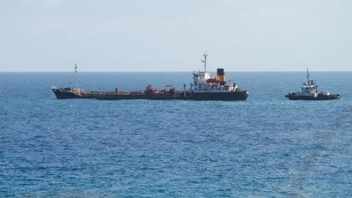 Petrolero Ruso atacado en el Mar Negro