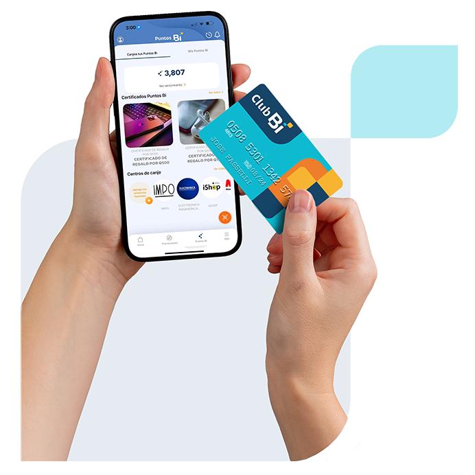Puntos Bi afiliandote a Club Bi