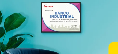 Banco Industrial en el Top 5 de las mejores empresas en Talento Humano en Guatemala