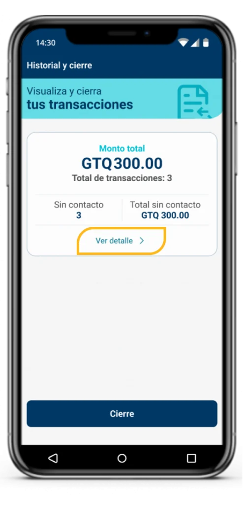 Acepta tarjetas ver detalle Acepta tarjetas ver detalle