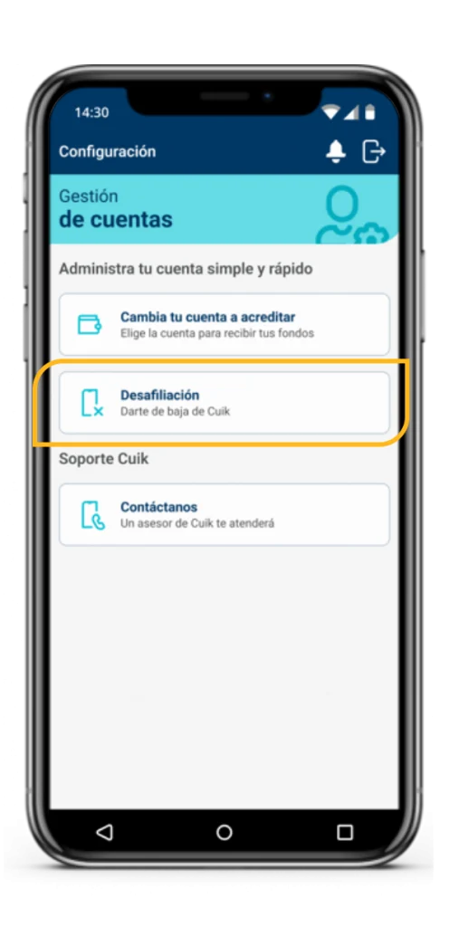 desafiliacion acepta tarjetas desafiliacion acepta tarjetas