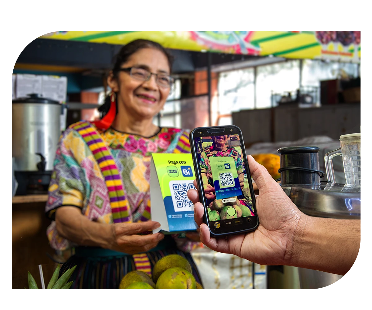 Paga con QR en tus comercios favoritos